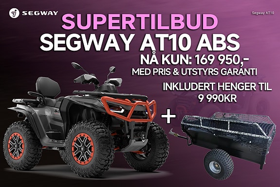 Segway AT10 W ABS Fully Equipped