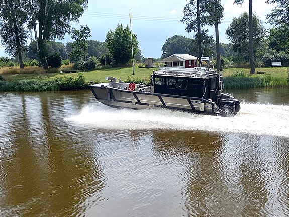 MS Boat 950 work cabin