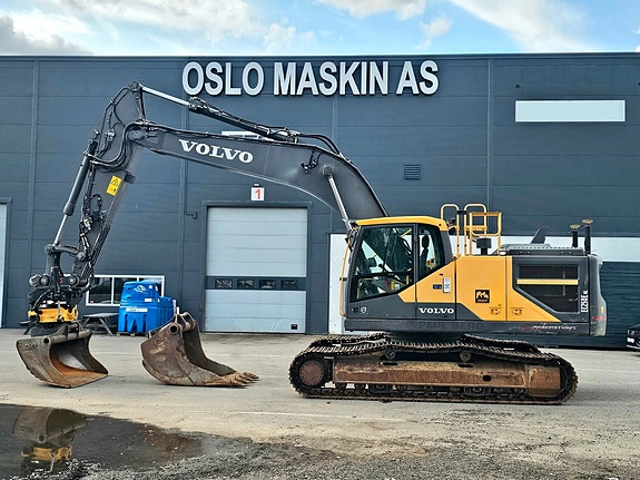 Volvo EC250 ENL, 2015 Mod, GPS, Rototilt, 2 Skuffer, Ny sertifisering. 3 of 5