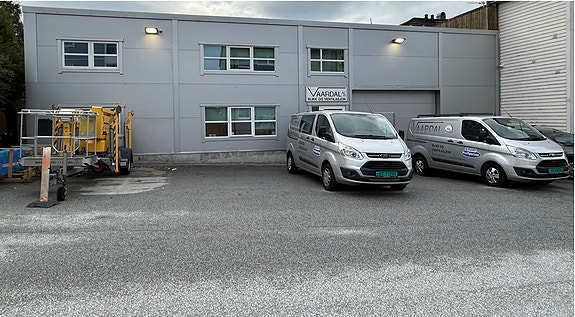 Verkstedbygget til Vaardal Blikk og Ventilasjon
