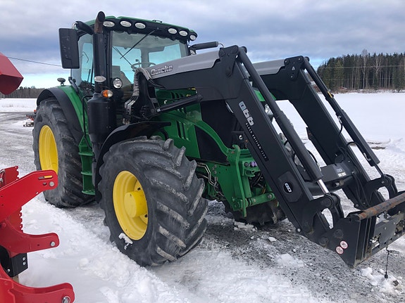 John Deere 6155R 50 KM 2016, kr 839 000,-