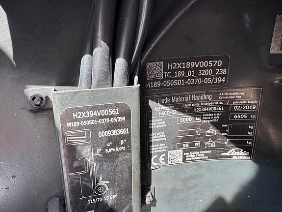 Linde H50 Evo 69505 6 of 7
