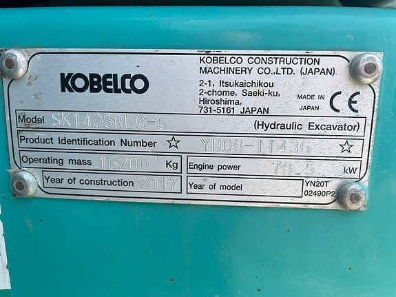 Kobelco Sk 140 6 of 14