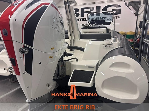 BRIG Eagle 6.7 R - "Hankø WHITE Edition" Mercury RACING V6 150hk, 2xSimrad, Mari