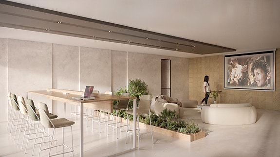 Penthouse med 113 m² terrasser og privat takterrasse | Basseng, spa og treningsrom