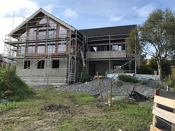 Tilbygg og utvendig rehab soknedal