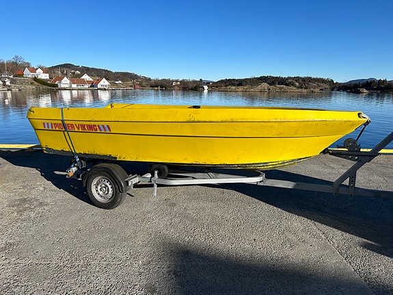 Pioner Viking åpen selvdrenerende båt perfekt for fiske