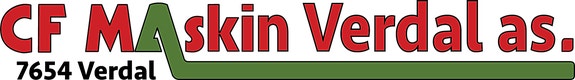 CF Maskin Verdal as logo