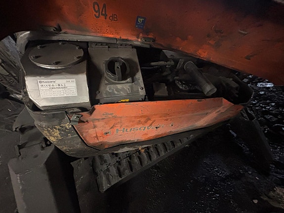 Husqvarna DXR300 fjernstyrt rivningsrobot - Hammer - Skuffe - Leveringsklar 16 of 22
