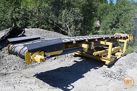 Keestrack Transportbånd - Stativ - Transportbånd 13 meter - El motor - Hydraulisk drevet 3 of 5