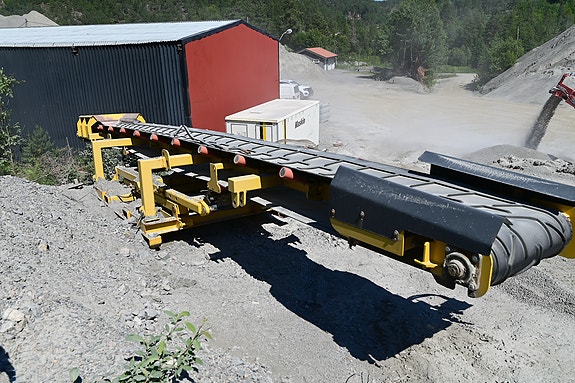 Keestrack Transportbånd - Stativ - Transportbånd 13 meter - El motor - Hydraulisk drevet 2 of 5