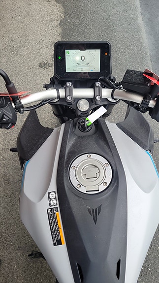 Yamaha MT 07 Y-AMT Automatgear 8 of 10
