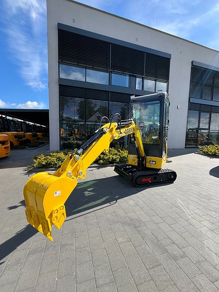 Andre STORSELGER! GÜNTER 1000KG MINIGRAVER MED TETT HYTTE OG VARME - BEGRENSET ANTALL 5 of 5