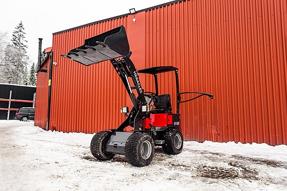 HERACLES H160 M/PERKINS 25HK - AVANT HURTIGKOBLING REDSKAP - HYDROSTAT - KVALITETSMASKIN