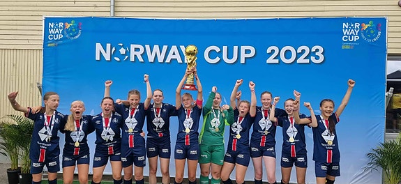 J16 vann Norway cup i 2023