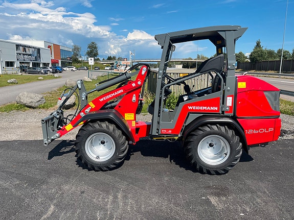 Weidemann 1260LP/ Kun 199cm høy/ 1300Kg tipplast 4 of 5