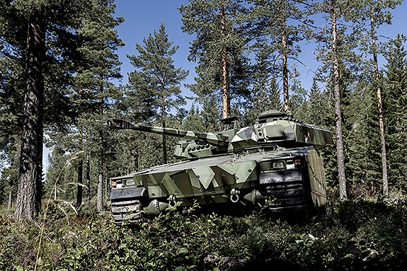 CV90 i nåværende prosjekt