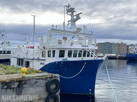2008 Obelix fiskebåt 14,63m - Olex kartmaskin - Furuno SC50 Satelittkompass