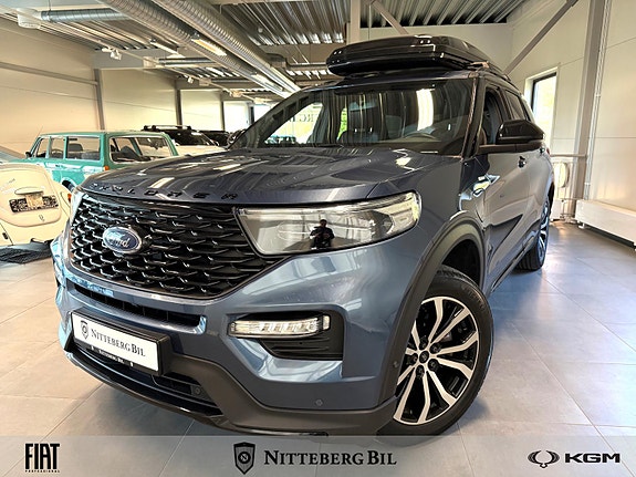 Ford Explorer 3,0 486 hk 7 Seter - 4x4 ST-Soltak-Skiboks-H.Feste-B&O- 2020, 75 000 km, kr 639 000,-