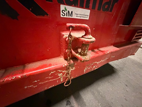 Kalmar sidelaster - 6 398 timer - hydraulisk mast med to gafler - lasteplan i tre - lukket førerhytt 25 of 30