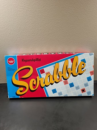 Komplett Vintage Scrabble brettspill