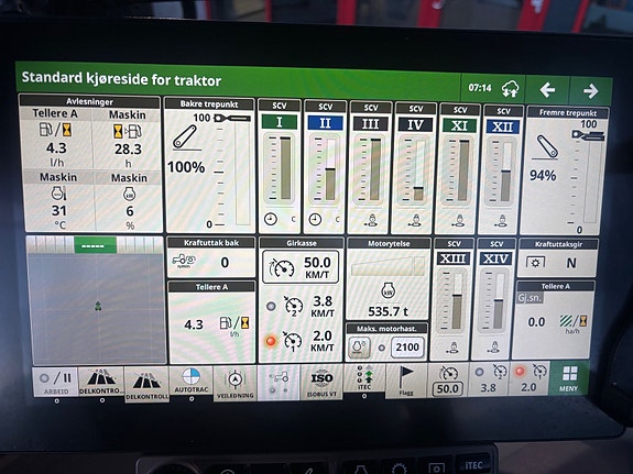 John Deere 6R 215 2024, kr 2 200 000,-