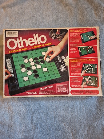 Othello brettspill (vintage/retro)