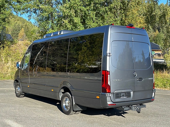 Mercedes-Benz Sprinter 519 Automat, 16+1, PÅ LAGER!! Bussdør bak, Led, 10,25`` skjerm, Tre rullestoler, To dieselvarmere, Stor AC , MYE utstyr! 5 of 5