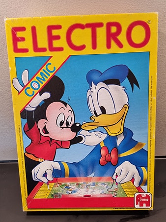 Vintage 1983 Electro Comic Disney brettspill