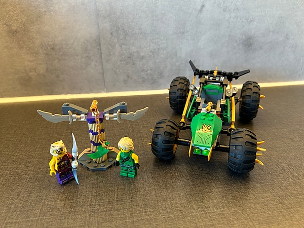 Ninjago Jungle raider komplett sett 70755 - Jungelbuggy