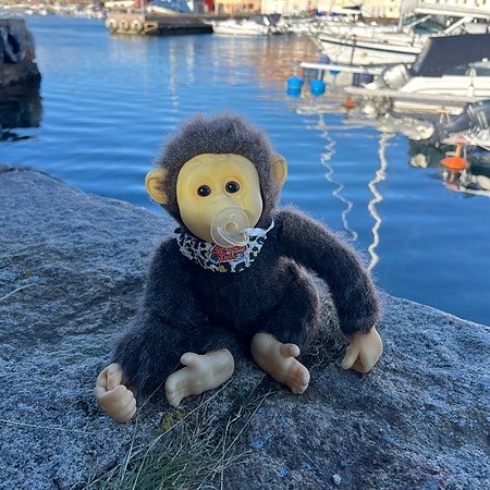 Monchhichi-apekatt – ikonisk retro-leke fra 1974 NY PRIS