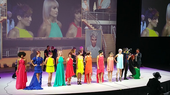 Paul Mitchell visning m Cutrin, Madrid