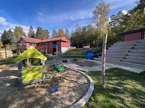 Fra småbarnsområdet.