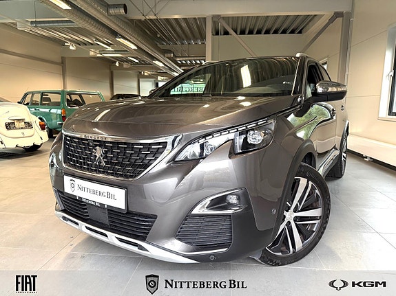 Peugeot 3008 2,0 177 HK GT Line-Soltak-Led-Delskinn-Apple Carplay. - 2018, 134 000 km, kr 259 000,-