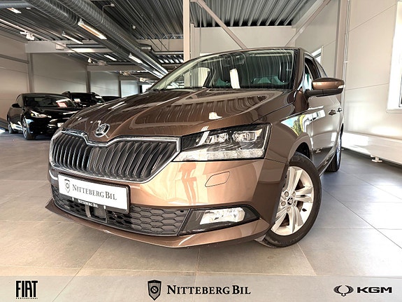 Skoda Fabia 1,0 95 hk- Hengerfeste- Cruise-Lav-Km- Eu Ok 2027. 2019, 74 500 km, kr 159 000,-