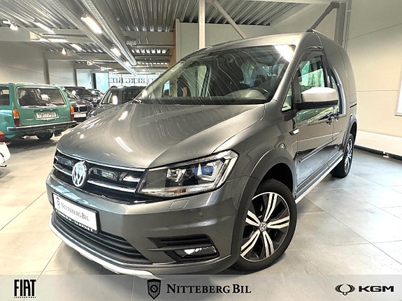 Volkswagen Caddy Alltrack 4x4 Automatgir - Xenon/LED - H-Feste -Webasto m fj 2020, 109 000 km, kr 319 000,-
