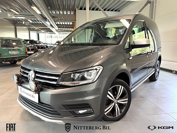 Volkswagen Caddy Alltrack - 4M - Automat - Led - H-Feste - Fjernbetjent webasto - 2018, 125 000 km, kr 289 000,-