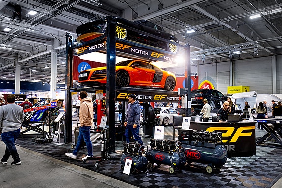 Fra vår stand på Oslo Motorshow i 2024