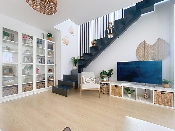 Moderne duplex-penthouse i Estepona sentrum | 70 m² takterrasse og basseng på taket