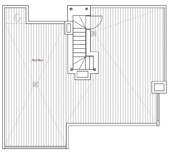 Moderne duplex-penthouse i Estepona sentrum | 70 m² takterrasse og basseng på taket