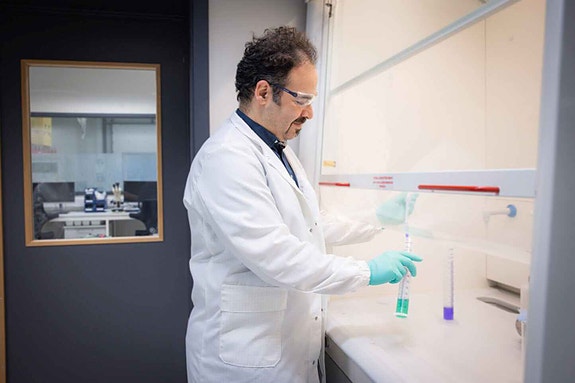 Well-equipped laboratory