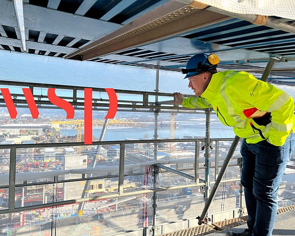 Skuer utover Drammen