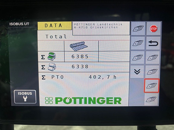 Pøttinger Impress 155 VC Pro GARANTI