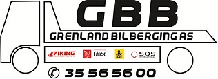 Grenland Bilberging As logo