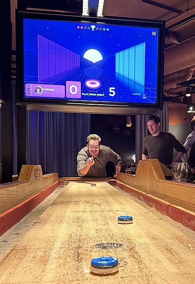 Sosialt med kollegaer