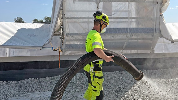 Glasopor sin blåseløsning