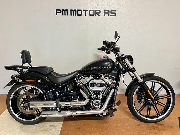 Harley-Davidson FXBRS Breakout 114 med J&H eksos, sidevesker, sissybar +++