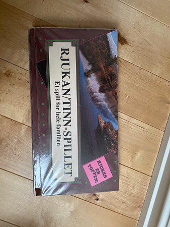 Rjukan Tinn-spillet Brettspill bordspill vintage