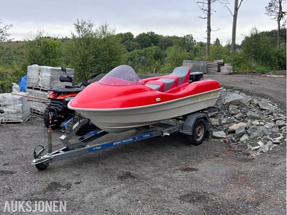 2006 Atlantic Waverunner 345 m/ Tohatsu M40D2 (40 hk) -motor kun gått 15 timer s