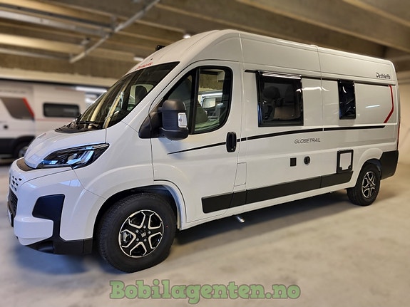 Dethleffs Globetrail 600 DS / Videopresentasjon / 8-trinns automatgir / Dusjkabinettløsning / Markise / Lettmetallfelger / Nye Fiat / Delskinn-interiør / Isofix / Kompressorkjøleskap +++ 5 of 30